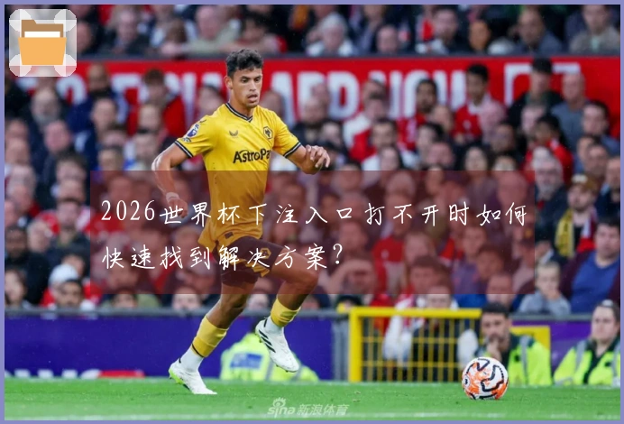 2026世界杯下注入口打不开时如何快速找到解决方案？