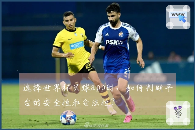 选择世界杯买球app时，如何判断平台的安全性和合法性？